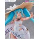 Estatua PVC Racing Miku 2024 con sombrero y flotador