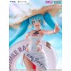 Estatua PVC Racing Miku 2024 con sombrero y flotador