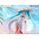 Estatua PVC Racing Miku 2024 con sombrero y flotador