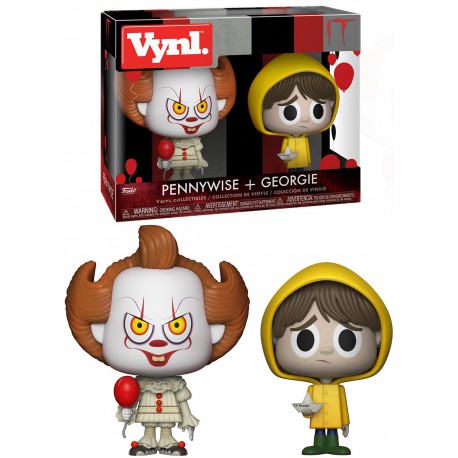 Set Figuras It Pennywise & Georgie Funko VYNL