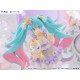 Estatua PVC Hatsune Miku Yumekawa Princess Lavender 21 cm