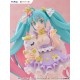 Estatua PVC Hatsune Miku Yumekawa Princess Lavender 21 cm