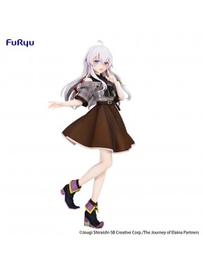 Estatua de Elaina con vestido marrón de PVC, 22 cm