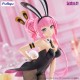Estátua de Megurine Luka 28 cm de PVC com orelhas de coelhinha