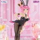Estátua de Megurine Luka 28 cm de PVC com orelhas de coelhinha