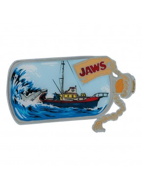 Chapa de Jaws 50 aniversario en botella