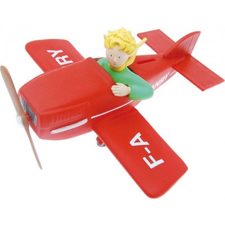 Piggy bank The little Prince in plane 27 cm