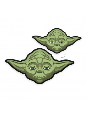 Almofada em forma de cabeça de Yoda de Star Wars