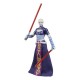 Figura de Asajj Ventress de Star Wars com sabres de luz