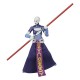Figura de Asajj Ventress de Star Wars com sabres de luz