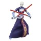 Figura de Asajj Ventress de Star Wars com sabres de luz