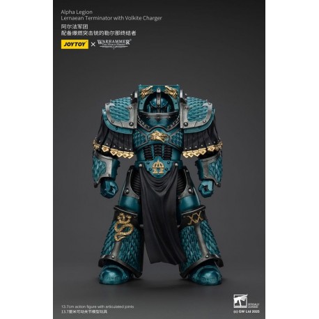 Figurine articulée Alpha Legion Lernaean Terminator de Warhammer