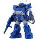 Maquette bleue Armored Trooper Votoms avec pilote et armes