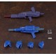 Maquette bleue Armored Trooper Votoms avec pilote et armes