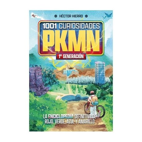 Portada del libro 1001 curiosidades de Pokémon, primera generación