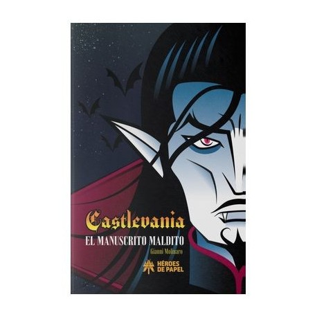 Portada del libro Castlevania El Manuscrito Maldito
