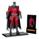 Figurine articulée Batman Flashpoint 18 cm en rouge et noir