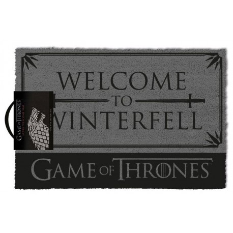 Felpudo coco Juego de Tronos Welcome to Winterfell