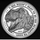 Réplica Moneda Jurassic Park 25 Aniversario T-Rex