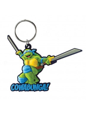 Llavero Leonardo Tortugas Ninja PVC suave