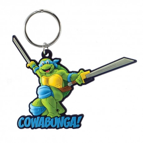 Llavero Leonardo Tortugas Ninja PVC suave