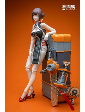 Figura articulada Zhen Yi Lu Lin Fengjiao 18 cm con accesorios