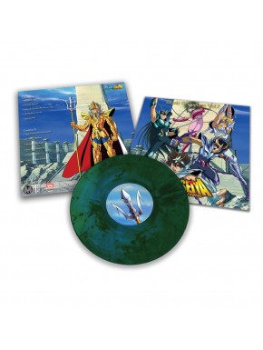 Vinyle de musique Saint Seiya Vol. 7 en vert marbré