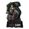 Figura Acrílica Levi Pronto para a Batalha 18 cm - Attack on Titan