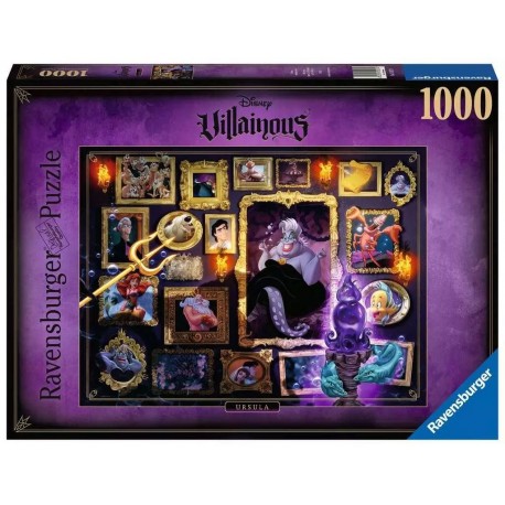 Quebra-Cabeça Disney Villainous Ursula 1000 Peças