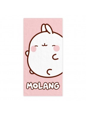 Serviette rose Molang 150 x 75 cm