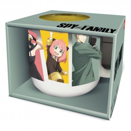 Tasse en céramique Spy x Family avec design de personnages