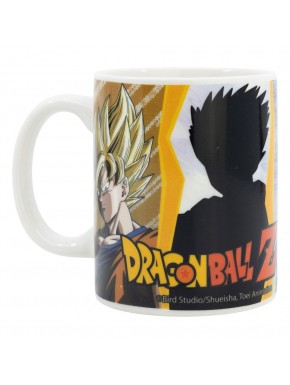 Taza Dragon Ball Z Vegeta y Goku que cambia con calor