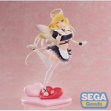 Estatua de Misaki Shokuhou Fallen Angel Maid de 20 cm en PVC.