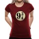 Camiseta Chica Andén 9 y 3/4 Harry Potter