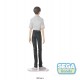 Estatua de PVC de Shinji Ikari en uniforme, 22 cm