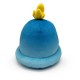 Peluche bleue Puddle Slime Stickie avec canard jaune