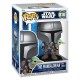 Figura POP de The Mandalorian con Grogu de 9 cm