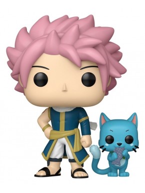 Figura POP! Animation Natsu con Happy de Fairy Tail