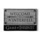 Felpudo coco Juego de Tronos Welcome to Winterfell