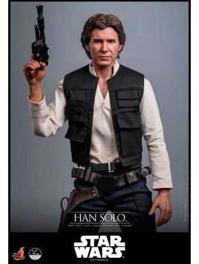 Han Solo figura articulada 46 cm con ropa y accesorios