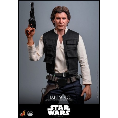 Han Solo figura articulada 46 cm con ropa y accesorios