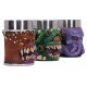 Mini-canecas D&D com designs de monstros