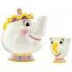 Set Mrs Potts and Chip Cup and Teapot Beauty and The Beast