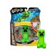 Figuras Goo Jit Zu de Creeper e Steve de Minecraft