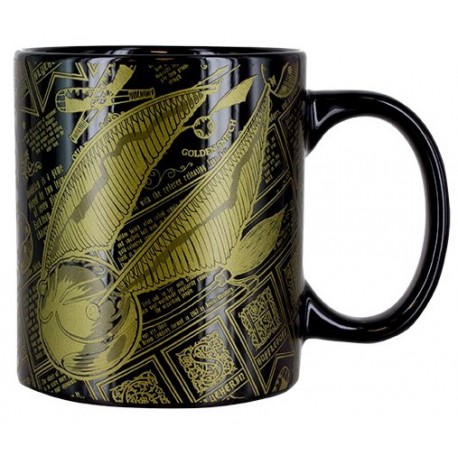 Taza Harry Potter Snitch Dorada