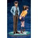 Estatua de Heiji Hattori y Kazuha Toyama de Detective Conan