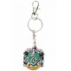 Metal key ring Slytherin Shield with Carabiner