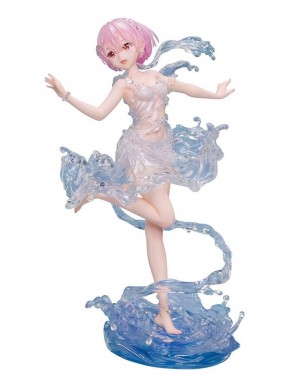 Estatua de Ram vestido Aqua de Re:Zero