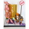 Statue Panthère Rose & L'Inspecteur 41 cm en Résine