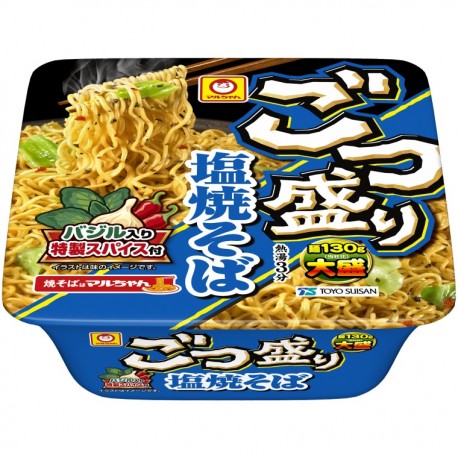 Yakisoba Maruchan Gotsumori Salt sabor pollo en envase azul